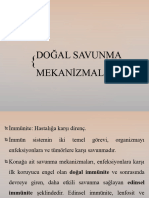 Doğal Savunma Mekanizmalarıssss