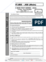 Njeets Full Test-2 (Paper & Solutions)