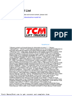 Tcm Model List