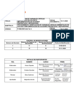 MEL PRO Verificacion de Variables Criticas Ambientales en Coloso e Implementacion de Acciones Preventivas y Mitigadoras