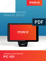 Terminal - PC101 Price Checker - Brochure - Es