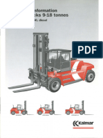 Technical Information Forklift Trucks 9-18 Tonnes: Kalmar DCD90-180, Diesel