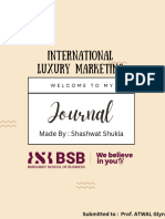 Journal For International Luxury Marketing