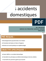 Chapitre 7 - Accidents Domestiques