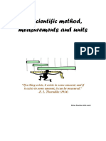 0 Unit - Scientific Method, Measurements and Units
