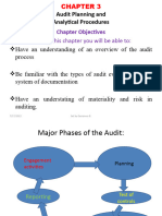 Chapter 3 One Audit Planning