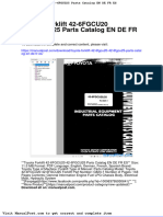 Toyota Forklift 42 6fgcu20!42!6fgcu25 Parts Catalog en de FR Es