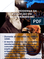 aula de biologia evolução