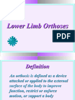 Lowerlimborthoses