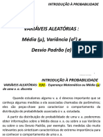 PDF Slides 4 Variveis Aleatrias Mdia e Varincia