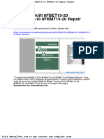 Toyota Forklift 8fbet15!20!8fbekt16 18 8fbmt15 20 Repair Manual