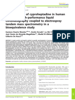 Biomedical Chromatography - 2011 - Mendes - Quantification of Cyproheptadine in Human Plasma by High Performance Liquid
