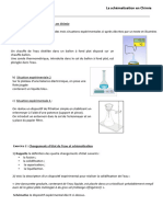 5 - Exercices Schématisation CHIMIE Des Sol