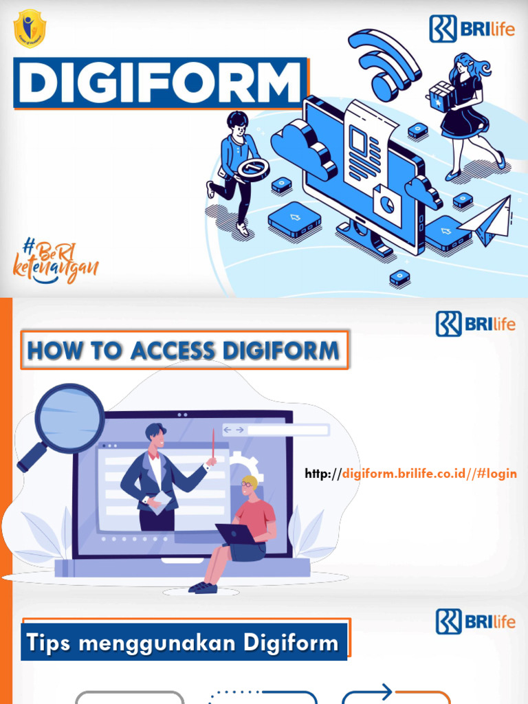 Panduan Akses dan Penggunaan Digiform | PDF