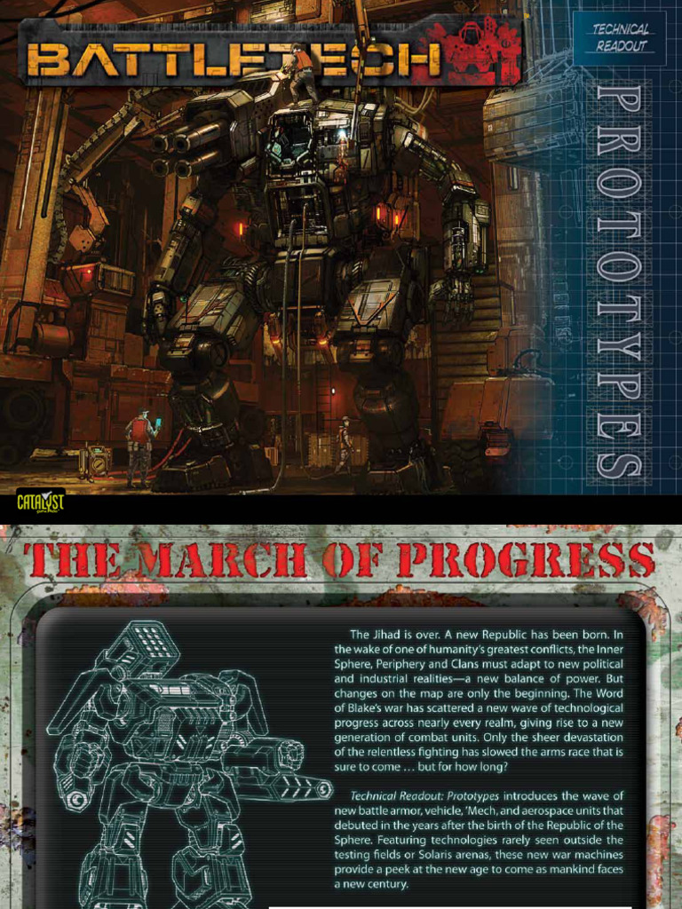 13 - BattleTech - 35132 - TRO Prototypes | PDF | Battle Tech | Tanks