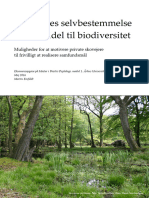Skovejeres Selvbestemmelse Som Middel Til Biodiversitet, Eksamensopgave På MOPP, Modul 1