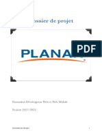 Dossier de Projet: Formation Développeur Web Et Web Mobile Session 2021/2022