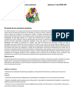 SD Reacciones Químicas 3º A, B y C PDF