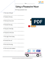Possessive Nouns Worksheet2