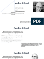 Gordon Allport Clase Psicología 2
