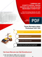 Materi - 273 - Jaminan Hak Konstitusional WN Dan Hukum Acara MK (M. Guntur Hamzah)