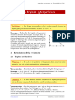 05 Cours Triplets Pythagoriciens