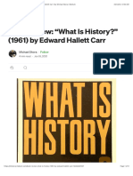 Book Review "What Is History" (1961)
