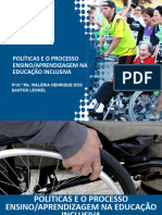 Políticas E O Processo Ensino/Aprendizagem Na Educação Inclusiva