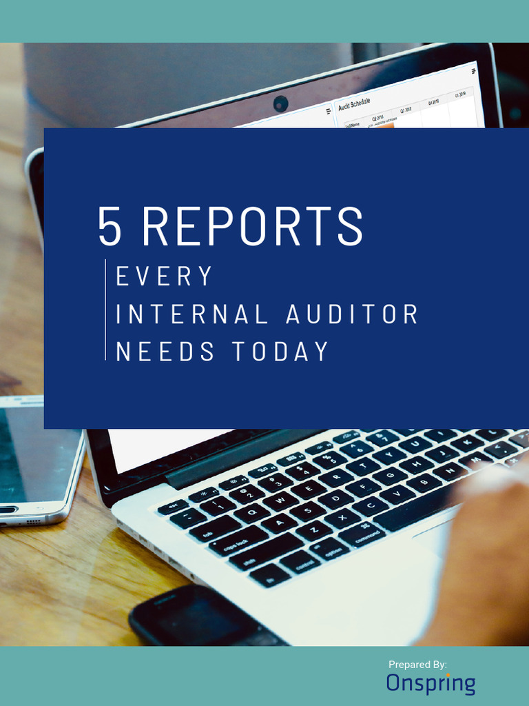 Internal Audit Reports Pdf Audit Internal Audit