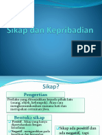 Sikap Dan Kepribadian