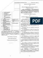 641.07.13 Arrete Du 3 Juillet 2013 Taux Des Taxes Du Ministere Des Affaires Foncieres. Complet