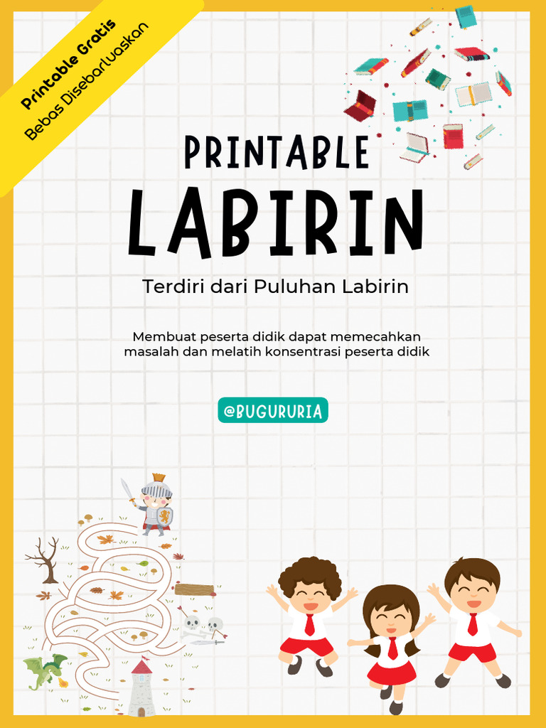 Labirin Teka-Teki untuk Anak Sekolah | PDF | Seni & Disiplin Bahasa ...