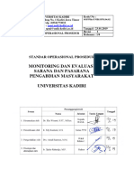 SPM.06.02 SOP Monev Dan Evaluasi Sarana Dan Prasarana PengMas