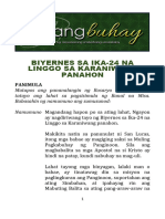 Biyernes Sa Ika-24 Na Linggo Sa Karaniwang Panahon