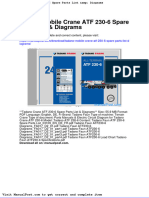 Tadano Mobile Crane Atf 230 6 Spare Parts List Diagrams