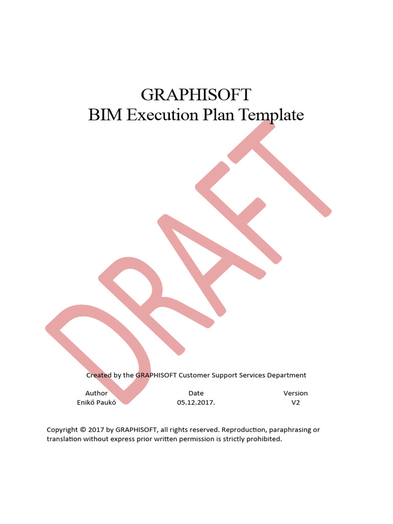 Anexo BIM - BIM Execution Plan Template | PDF | Building Information ...