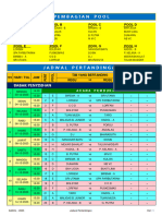 Jadwal Penyisihan