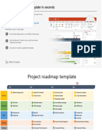 Project Roadmap Powerpoint Template