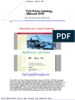 Terex MHL Full Parts Catalog Schematic Manual DVD
