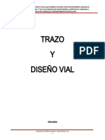 Trazo y Diseño Vial .