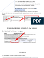 Preenchimento Do Formulário de Análise Solótica