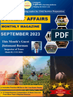 EKuhipath-eKuhiCA Current Affairs, Monthly Magazine, September 2023
