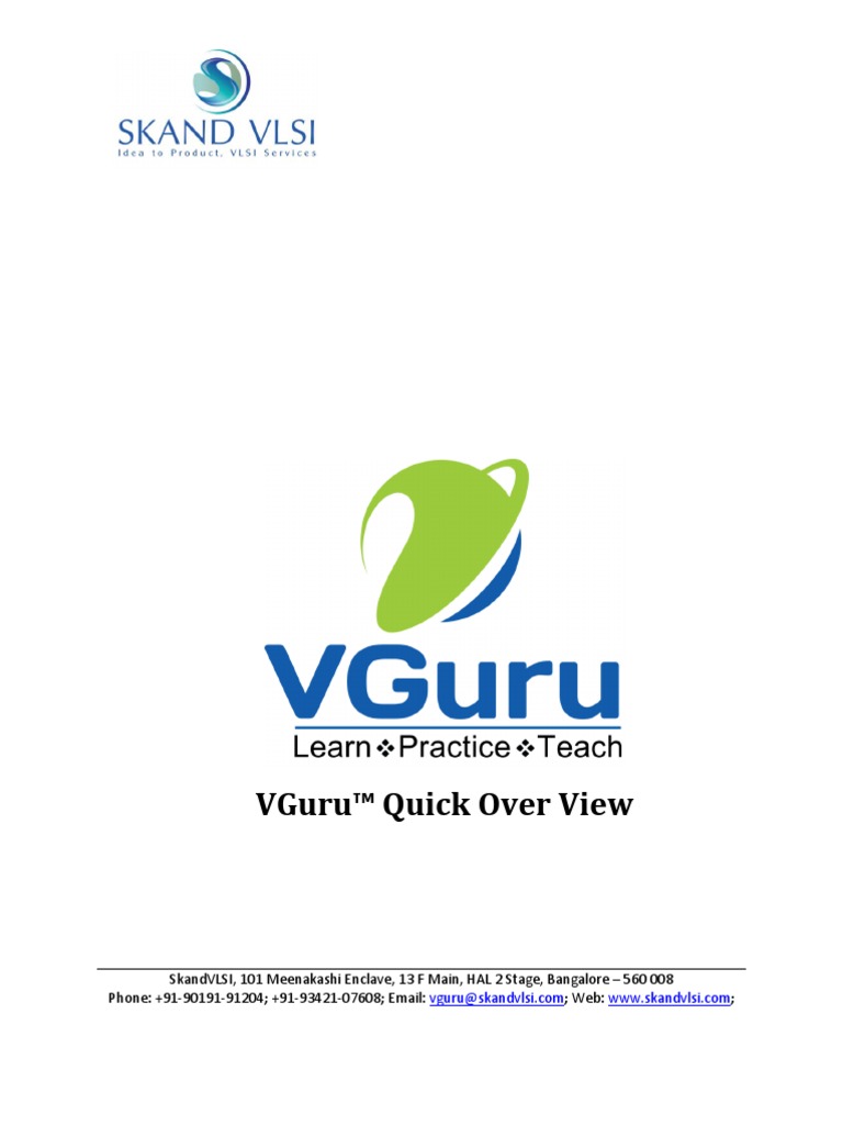VGuru Verilog - VHDL and Stick Diagram Learn-Practice-Teach, For ...