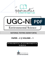 Sample UGC NET Environmental Science P2 V1