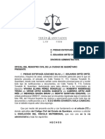 Divorcio Administrativo