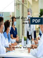 NCM 108 Health Care Ethics Midterm