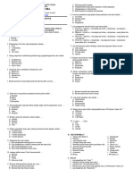 Format Soal Asesmen IPA 7