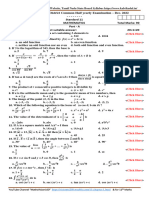 11 Half Yearly Exam Dec 2022 Maths