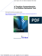 CCH Federal Taxation Comprehensive Topics 2014 1st Edition Harmelink Test Bank