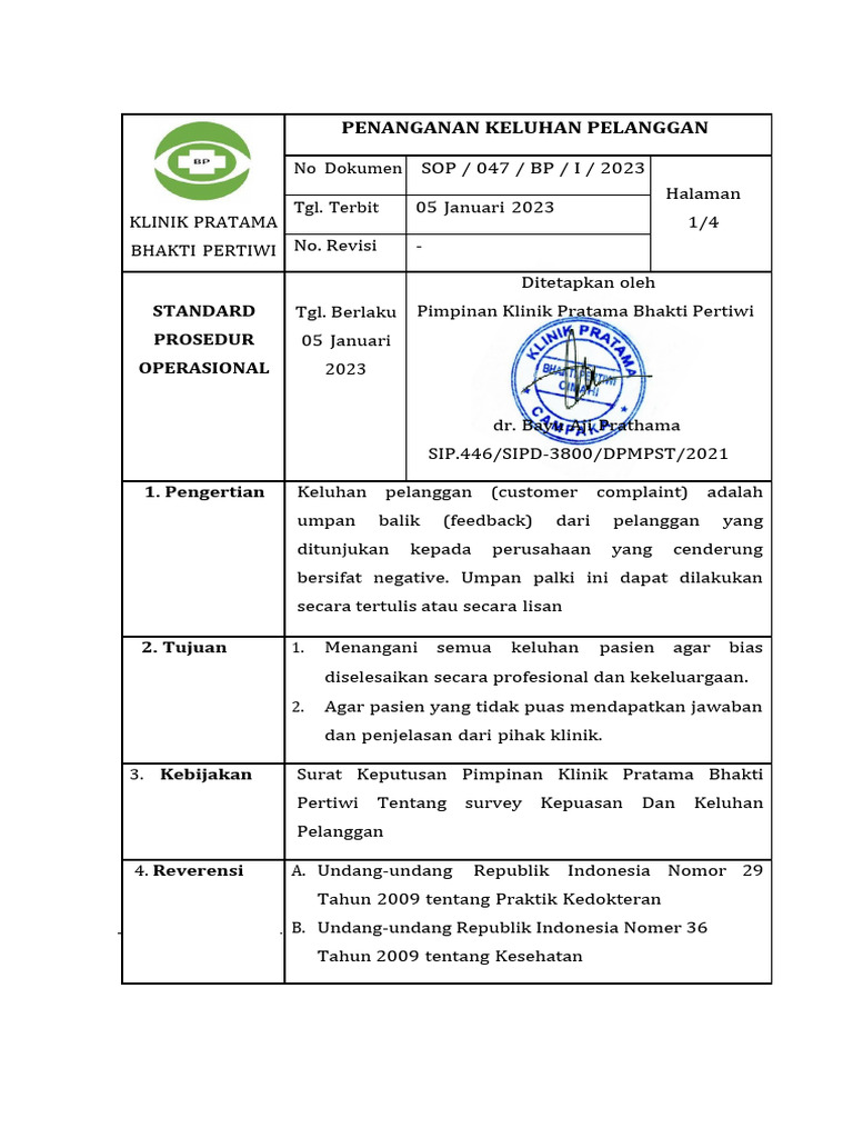 sop-penanganan-keluhan-komplain-pdf